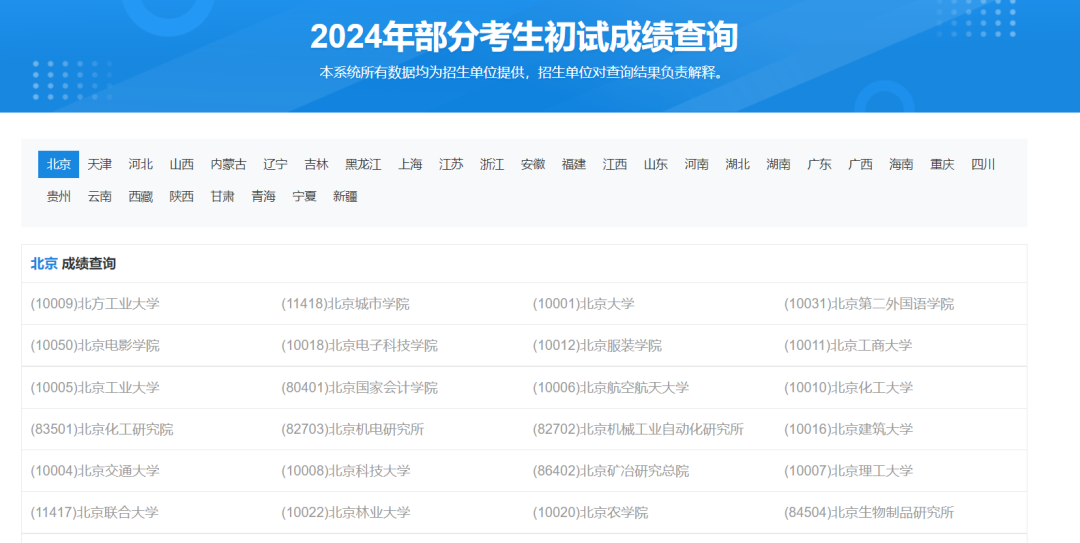 24考研查分时间