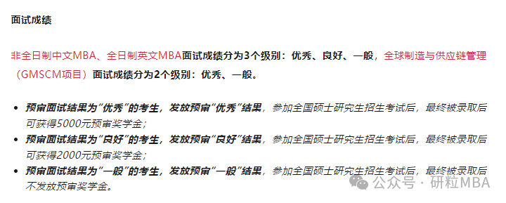 浙江大学MBA提面规则变化